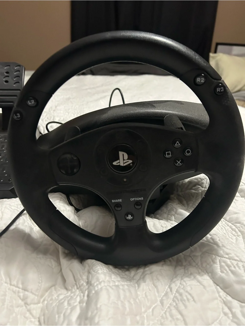 Sony Thrustmaster T80 Racing Wheel Black